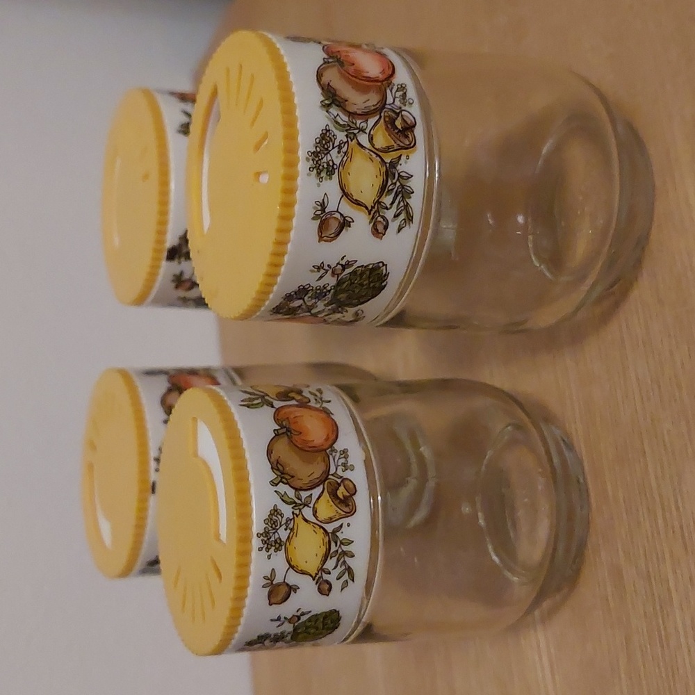 Corningware Gemco spice shakers
